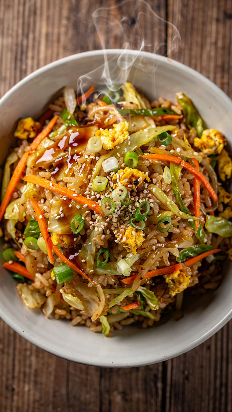 Cabbage Fried Rice