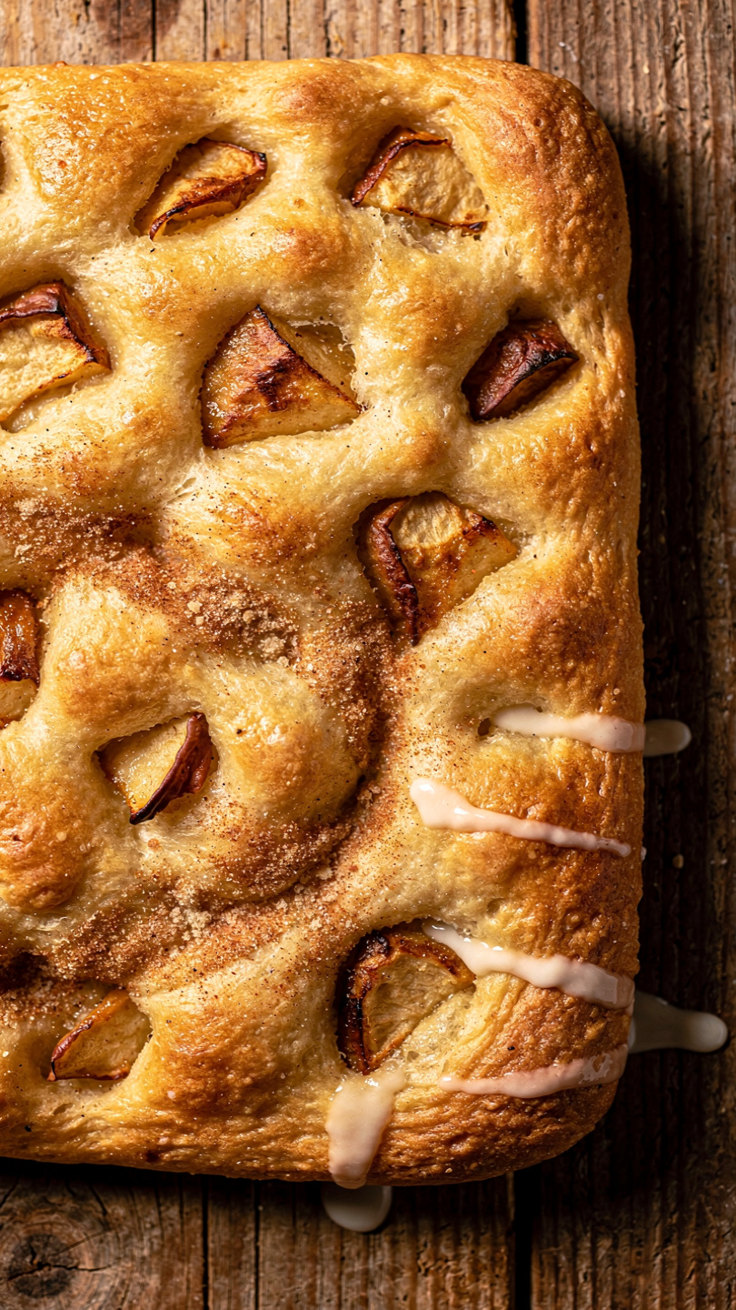 Apple Fritter Focaccia